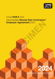 Intermediate named sub-contractor/employer agreement 2024