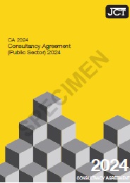 Consultancy agreement (public sector) 2024