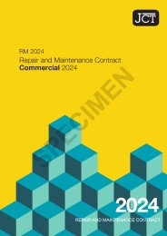 Repair and maintenance contract. Commercial 2024