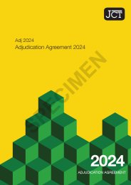 Adjudication agreement 2024