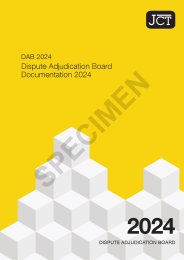 Dispute adjudication board documentation 2024