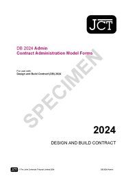 DB 2024 Admin. Contract administration model forms
