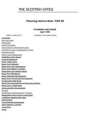 Planning and noise (Withdrawn)