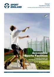 Accessible sports facilities
