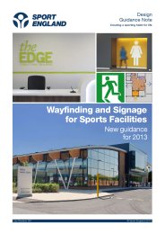 Wayfinding and signage for sports facilities: new guidance for 2013