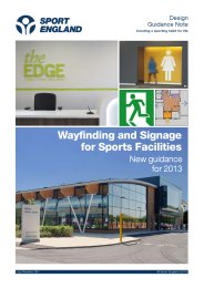 Wayfinding and signage for sports facilities: new guidance for 2013