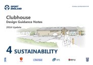Clubhouse - sustainability