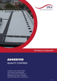 Adhesives - quality control