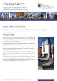 Introduction to the construction of commercial timber frame buildings