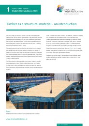 Timber as a structural material - an introduction