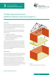 Timber frame structures - platform frame construction (part 1)