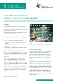 Timber frame structures - platform frame construction (part 3)