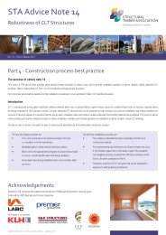 Robustness of CLT structures. Part 4 - Construction process best practice