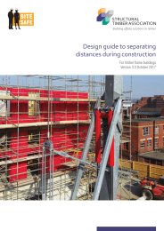 Design guide to separating distances during construction. For timber frame buildings. Version 3.3
