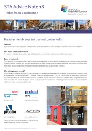 Breather membranes to structural timber walls