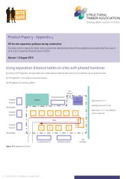 Off the site separation guidance during construction - using separation distance tables on sites with phased handover