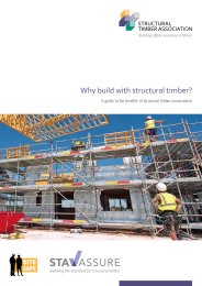 Why build with structural timber?
