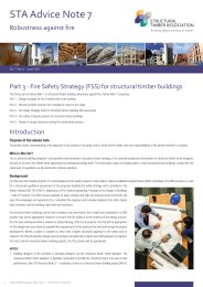 Fire safety strategy (FSS) for structural timber buildings