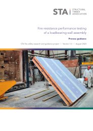 Fire resistance performance testing of a loadbearing wall assembly