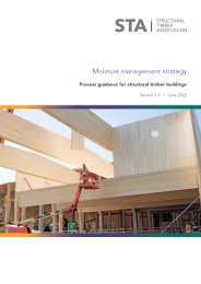 Moisture management strategy. Process guidance for structural timber buildings