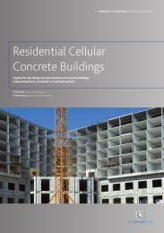 Residential cellular concrete buildings. A guide for the design and specification of concrete buildings using tunnel form, crosswall or twinwall systems