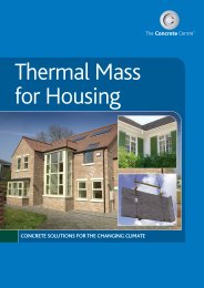 Thermal mass for housing. Concrete solutions for the changing climate