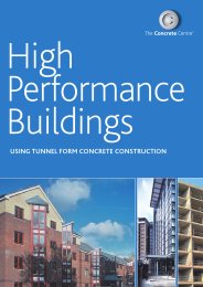 High performance buildings: using tunnel form concrete construction