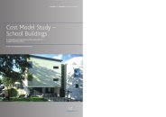Cost model study - school buildings. A comparative cost assessment of the construction of a typical secondary school