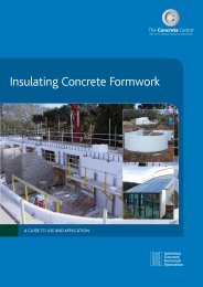 Insulating concrete formwork. A guide to use and construction