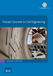 Precast concrete in civil engineering. An overview of applications