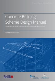Concrete buildings scheme design manual. A handbook for the IStructE chartered membership examination, based on Eurocode 2 (including corrections sheet - 2010)