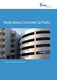 Multi-storey concrete car parks: a guide to design and construction