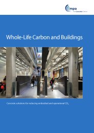 Whole-life carbon and buildings: concrete solutions for reducing embodied and operational CO2
