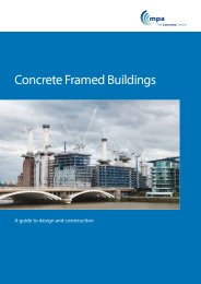 Concrete framed buildings - a guide to design and construction