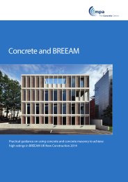 Concrete and BREEAM. Practical guidance on using concrete and concrete masonry to achieve high ratings in BREEAM UK New Construction 2014
