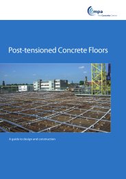 Post-tensioned concrete floors. A guide to design and construction