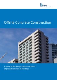 Offsite concrete construction - a guide to the design and construction of precast concrete in buildings