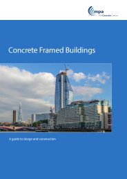 Concrete framed buildings - a guide to design and construction