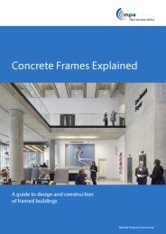 Concrete frames explained. A guide to design and construction of framed buildings