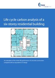 Life cycle carbon analysis of a six-storey residential building