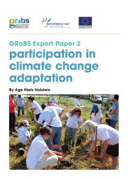 GRaBS expert paper - Participation in climate change adaptation