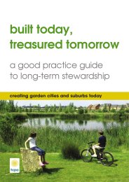 Built today, treasured tomorrow - a good practice guide to long-term stewardship