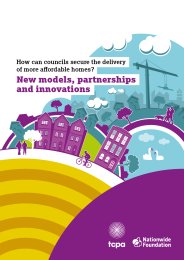 How can councils secure the delivery of more affordable homes? New models, partnerships and innovations