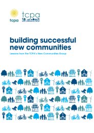 Building successful new communities - lessons from the TCPA's New Communities Group