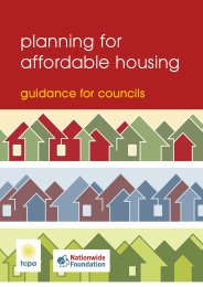 Planning for affordable housing. Guidance for councils