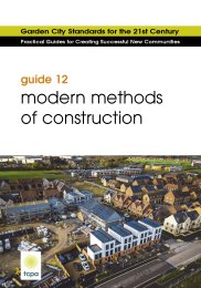 Garden city standards for the 21st century - practical guides for creating successful new communities: modern methods of construction