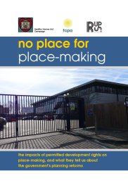 No place for place-making