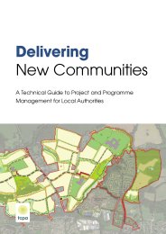 Delivering new communities. A technical guide to project and programme management for local authorities
