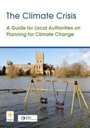 Climate crisis. A guide for local authorities on planning for climate change