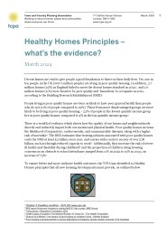 Healthy homes principles - what's the evidence?